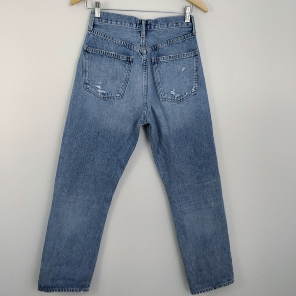 Agolde 90's Mid Rise Loose Fit Jeans in Fall Out - Picture 12 of 13